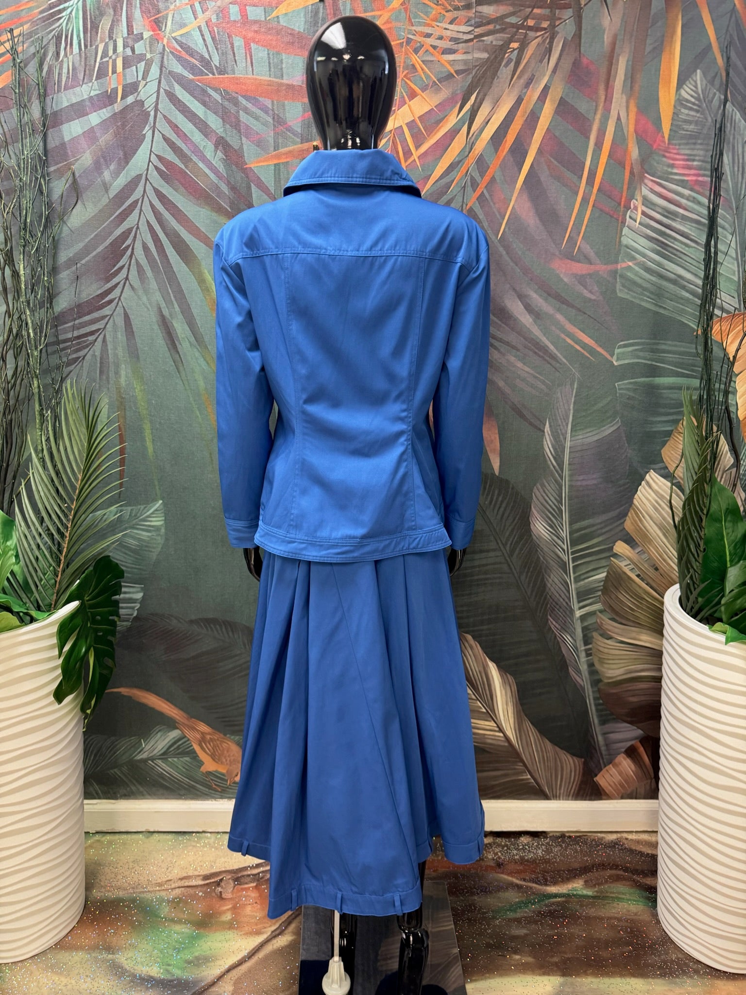 Royal Blue Skirt