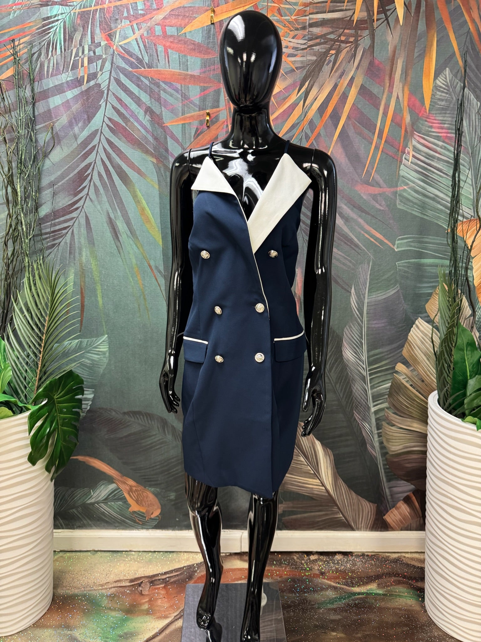 Cami Double Breast Dress