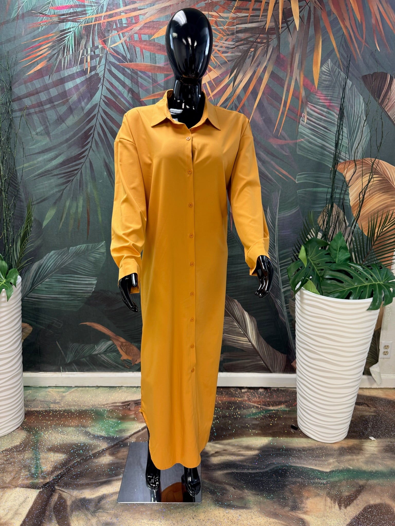 Tunic Button Dress