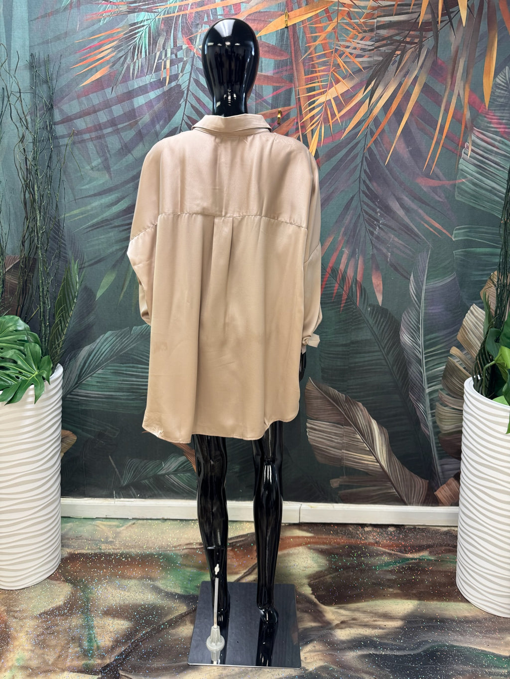 Beige Blouse