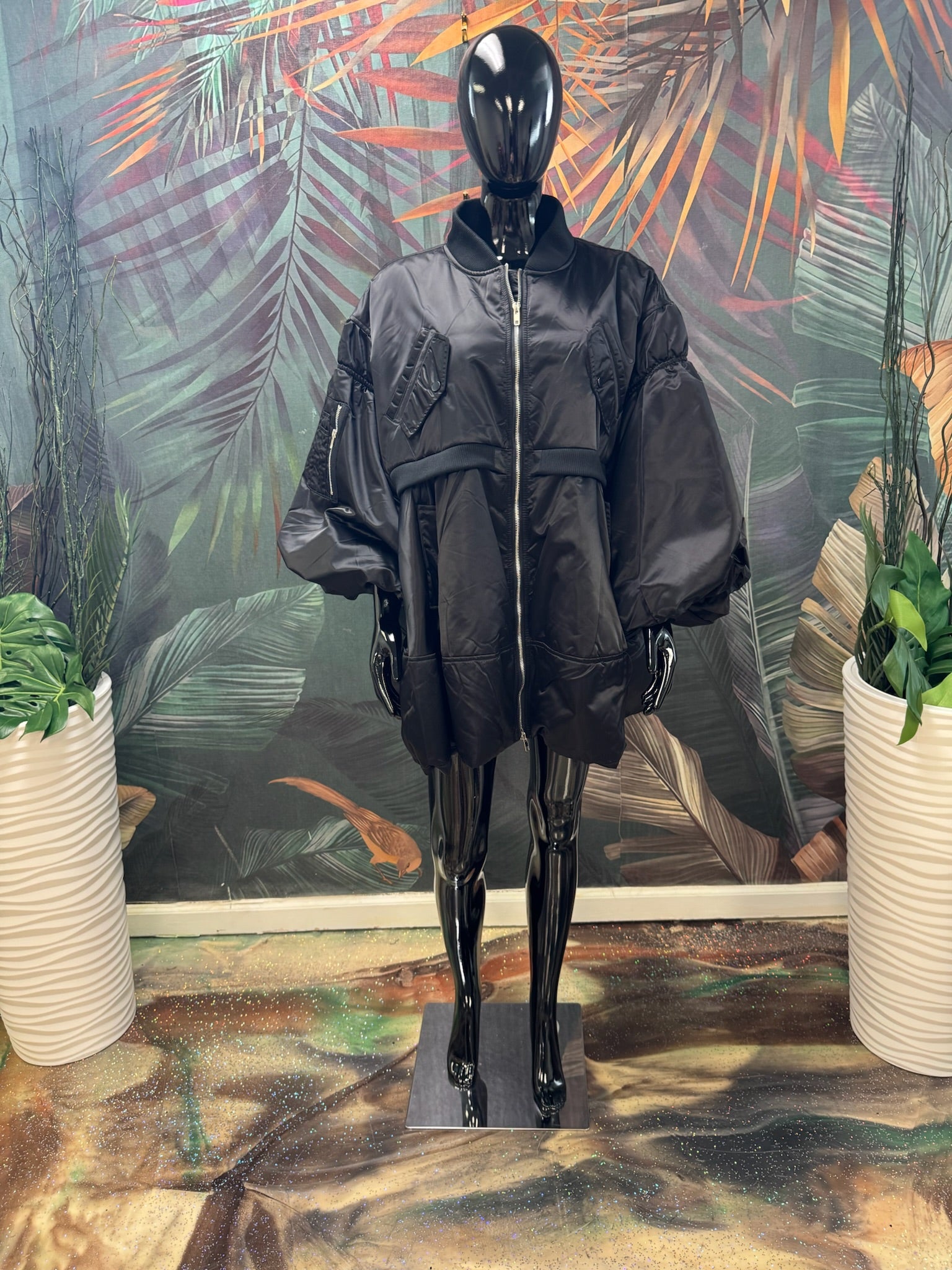 Black Puffer Jacket
