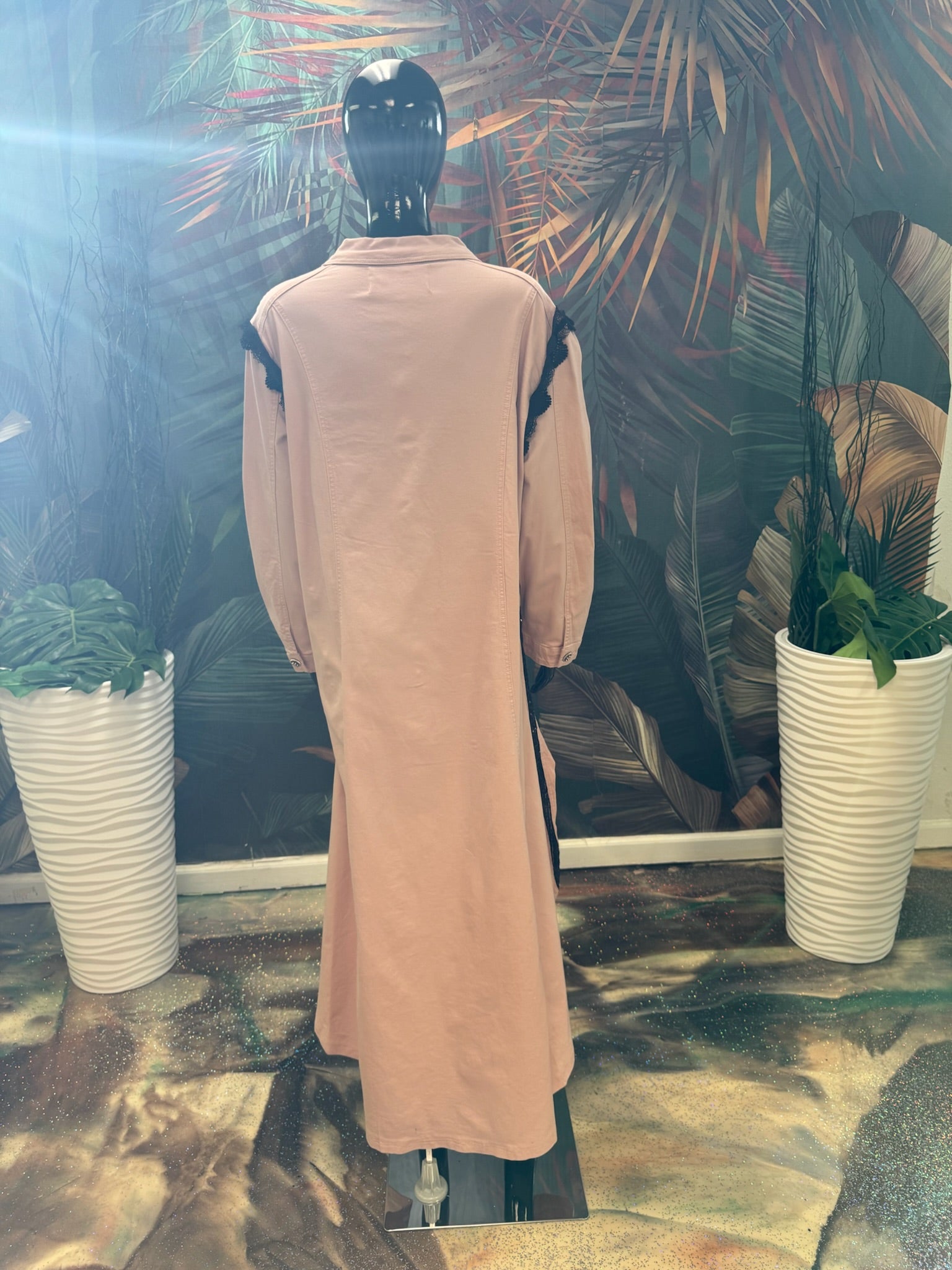 Tuxedo Tail Jean Jacket