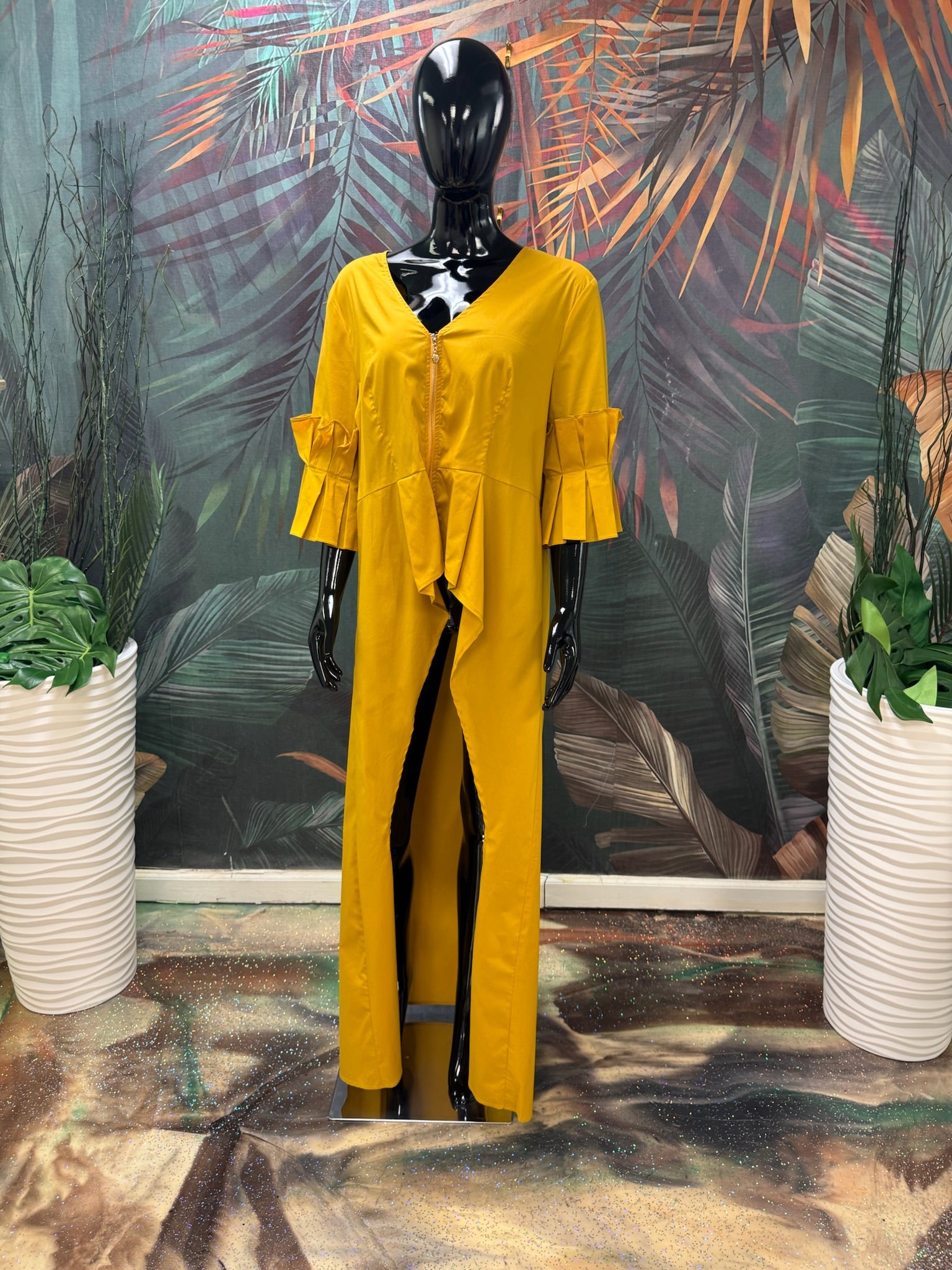 Yellow Long Tail Jacket