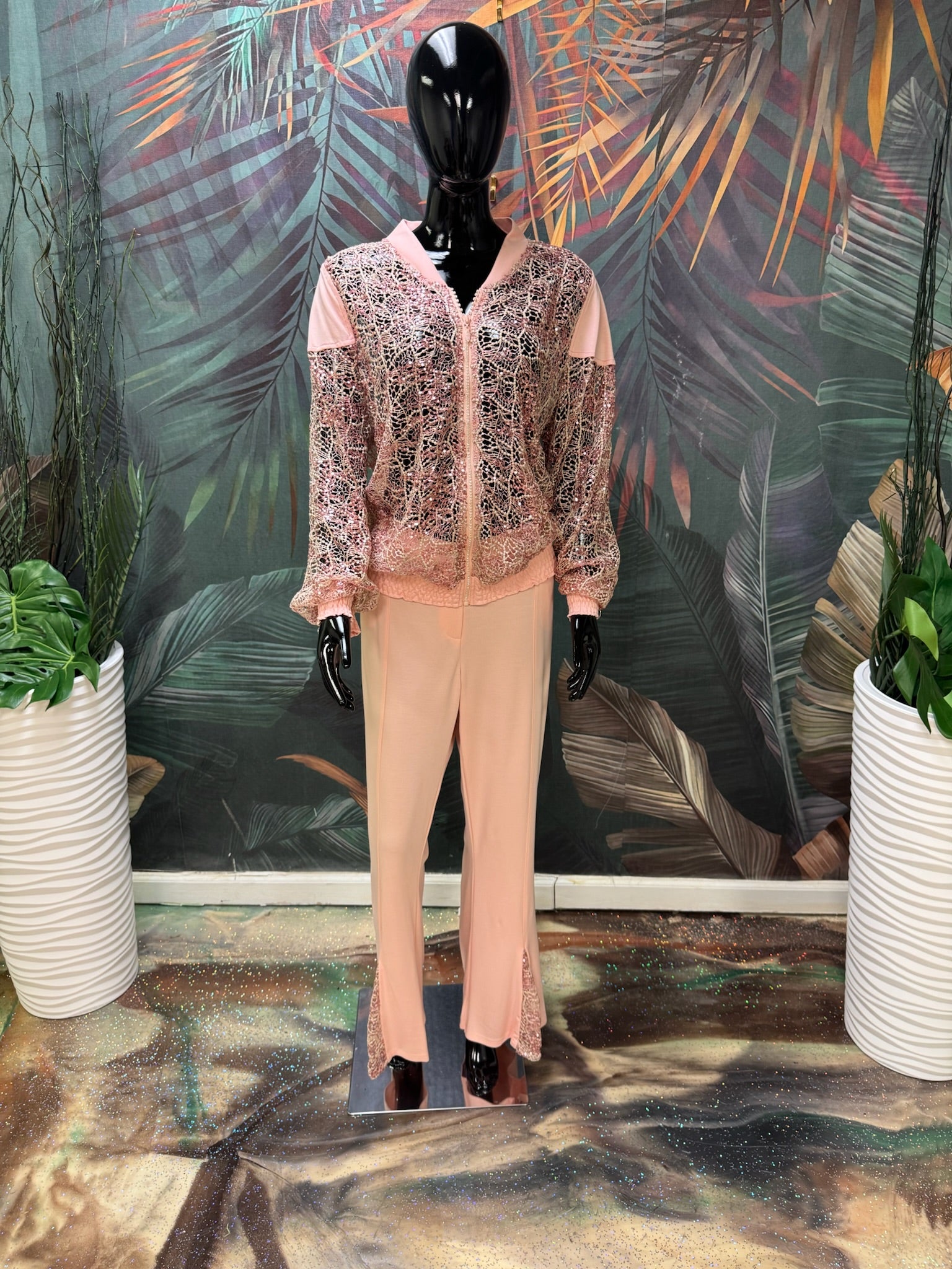 Pink Pant Set