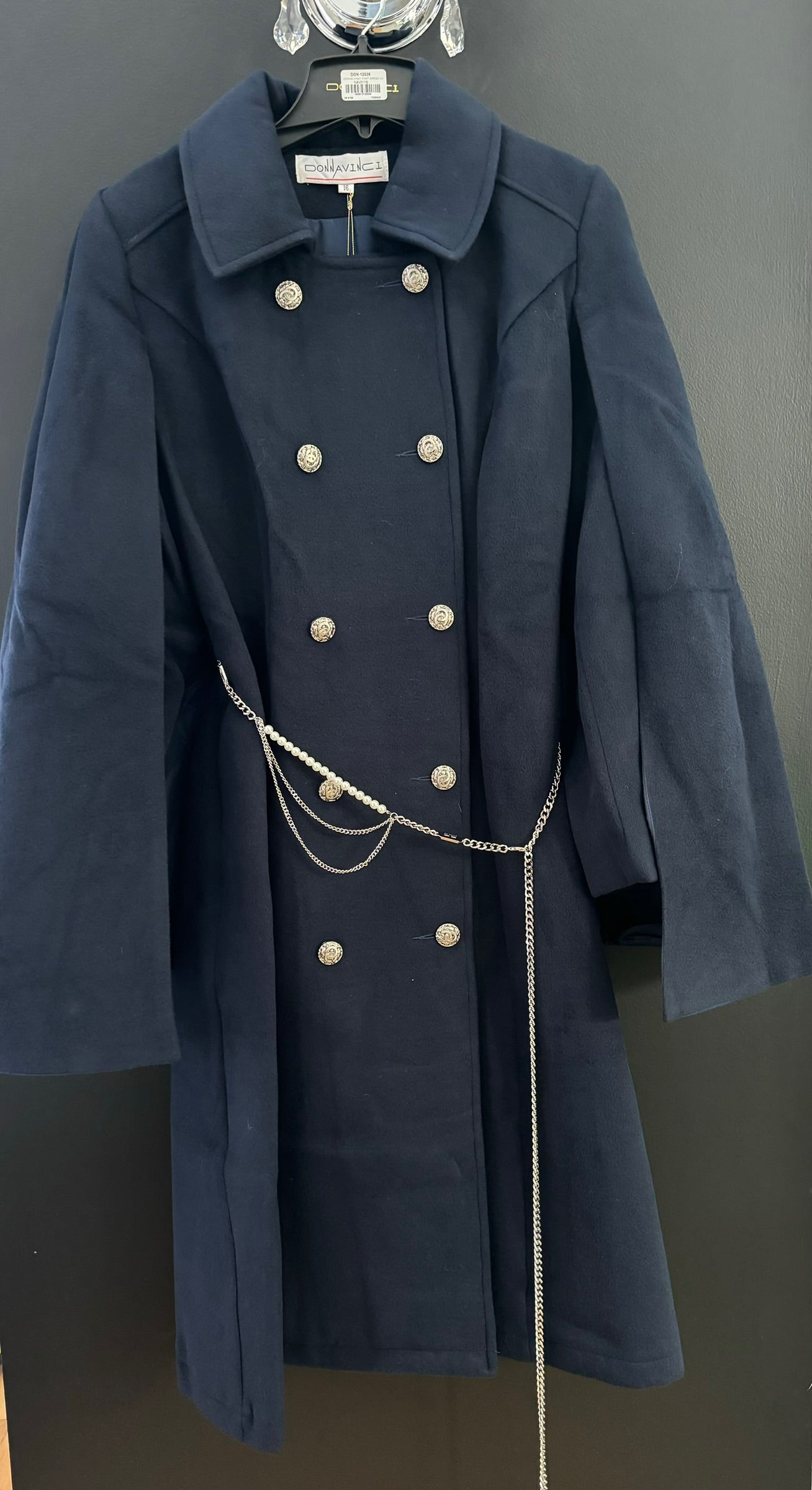 Double Breast Denim Coat