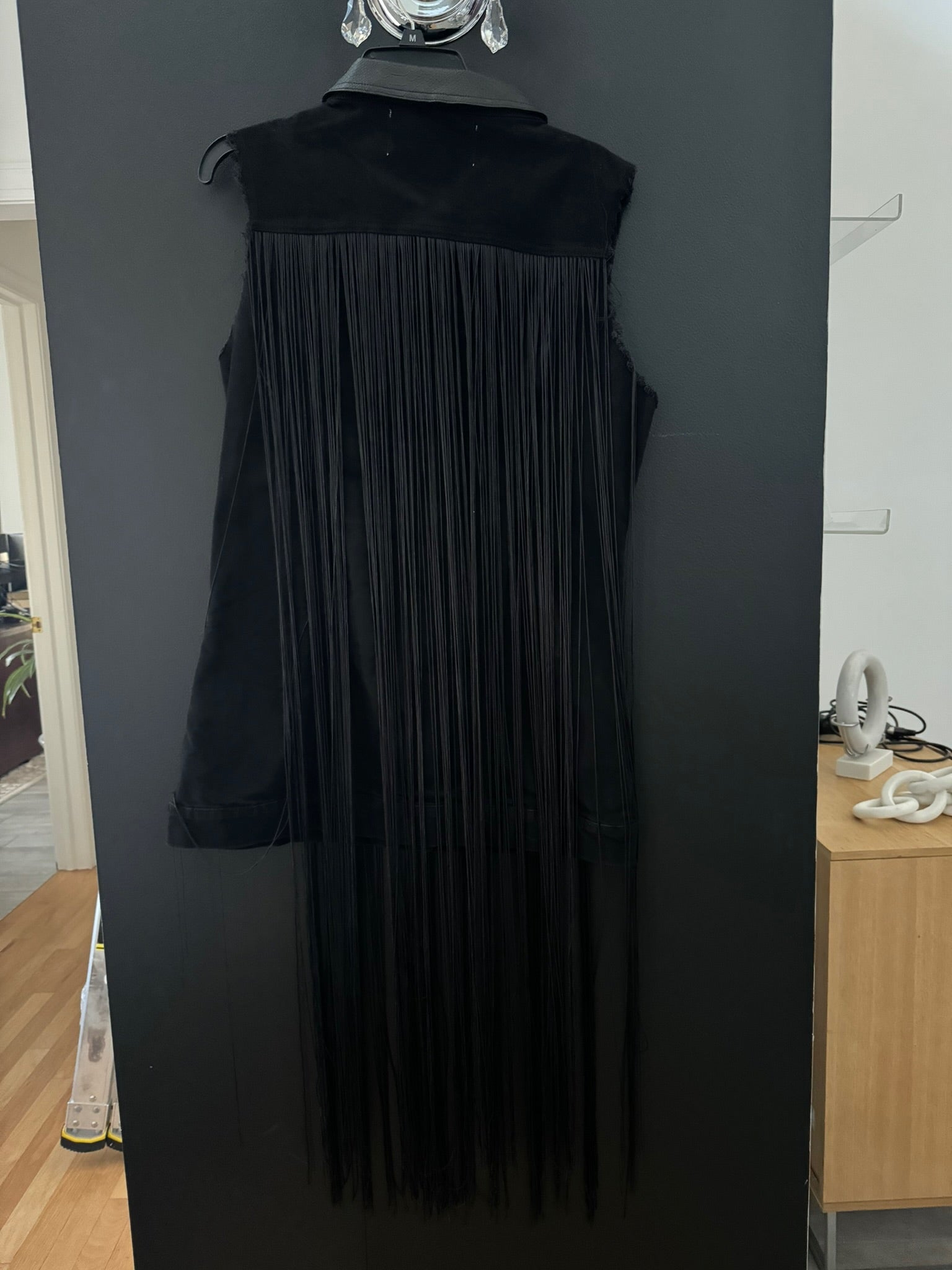 Black Fringe Jacket